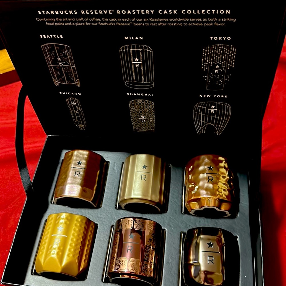 COPY - Starbucks reserve limited edition roastery cask collection set of 6 BN…